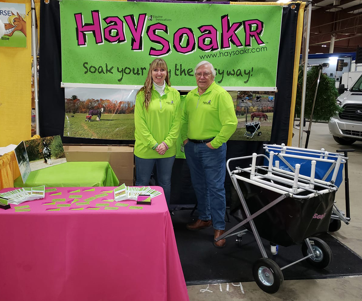 Jennifer and Lee at the 2019 Massachusetts Equine Affaire